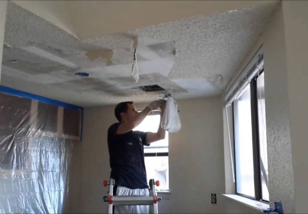 Expert Removal of Popcorn Ceilings in Edmonton
